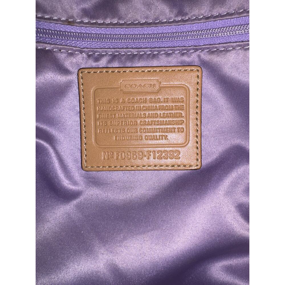 Coach Signature Canvas and Leather Crossbody Bag in Brown - Picture 2 of 10